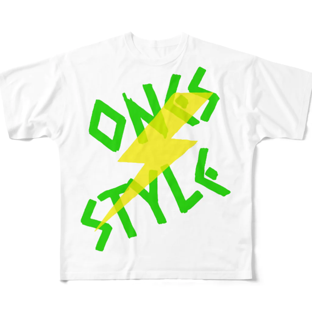 onesstyle33のones style All-Over Print T-Shirt