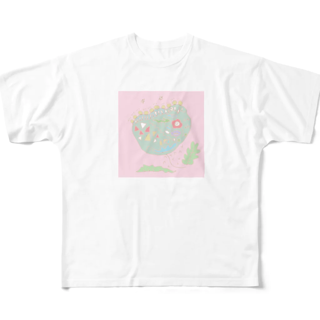 油菜のおはなの国 All-Over Print T-Shirt