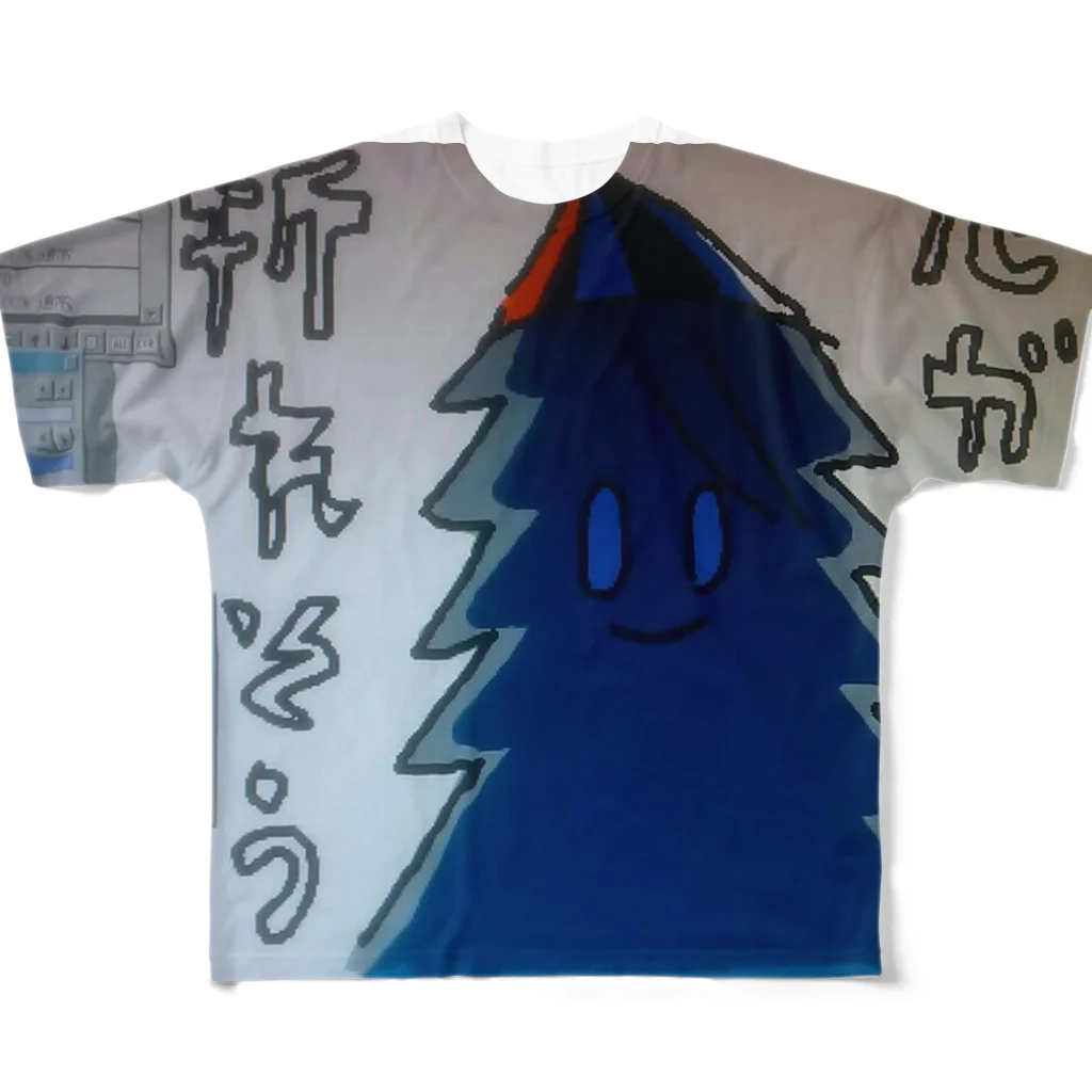 小野寺製作所二号店の心が折れそう フルグラフィックTシャツ
