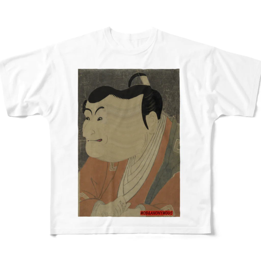 MA_の市川鰕蔵 All-Over Print T-Shirt