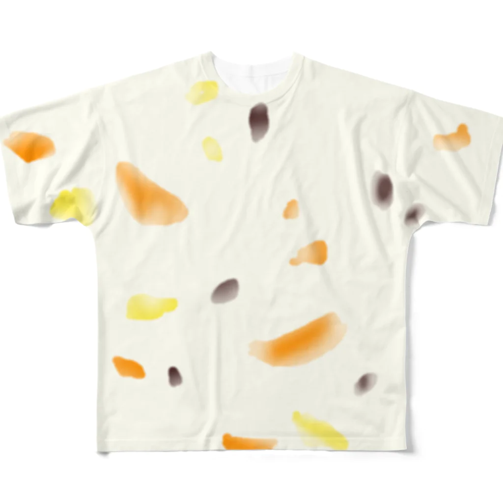 Danke Shoot Coffeeのミルクにフルーツ入れて凍らかせたもの All-Over Print T-Shirt