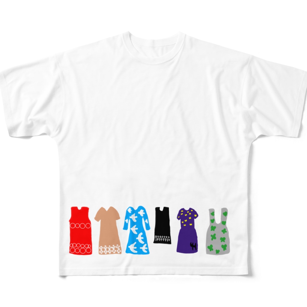 小鳥と映画館の洋服の森 2 All-Over Print T-Shirt