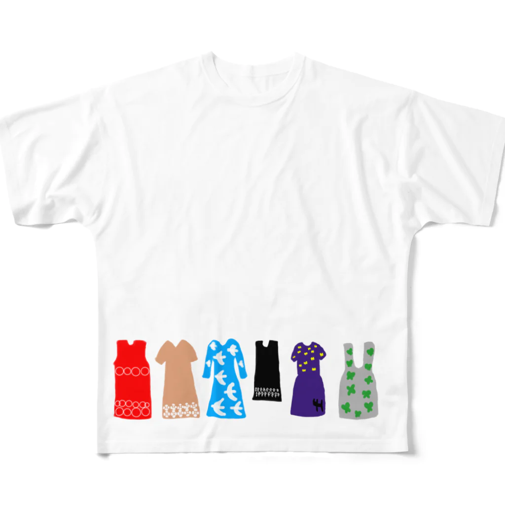 小鳥と映画館の洋服の森 2 フルグラフィックTシャツ