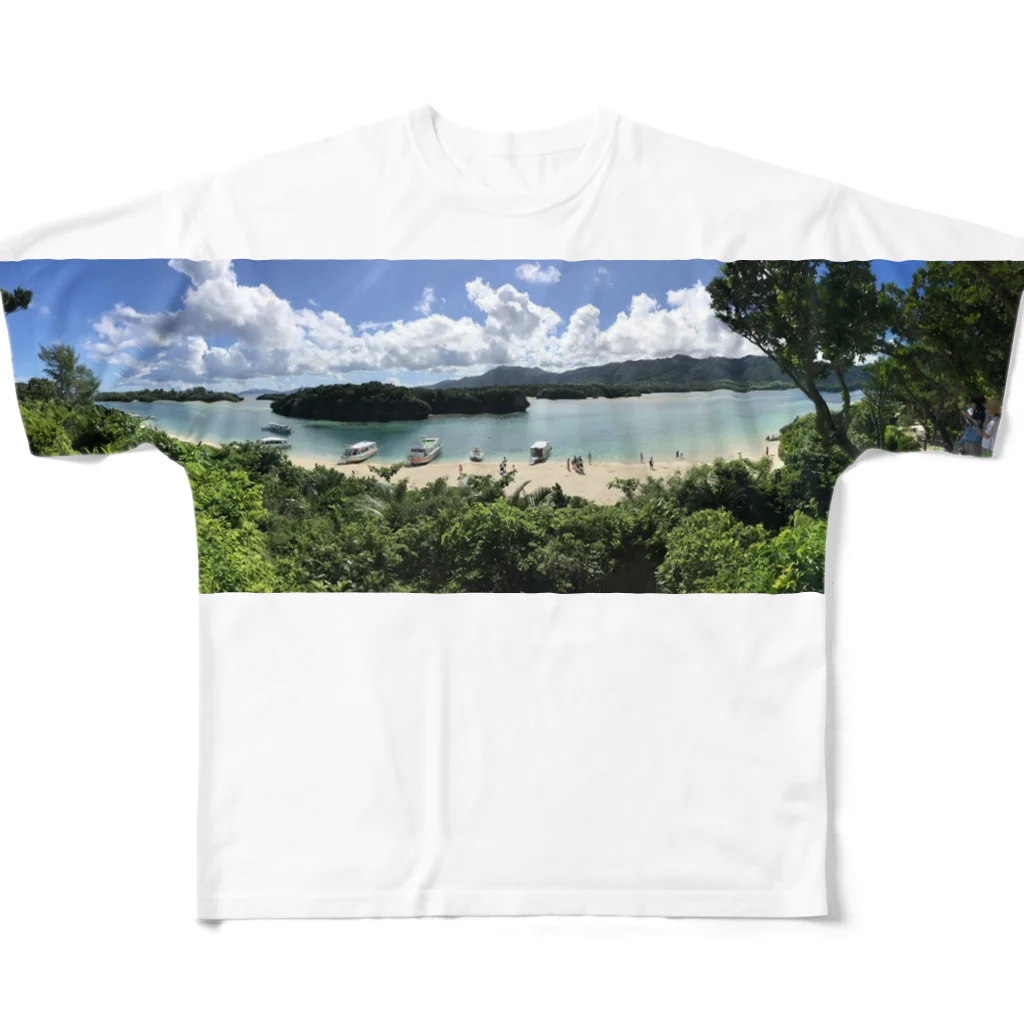 shop_2510のishigaki island All-Over Print T-Shirt