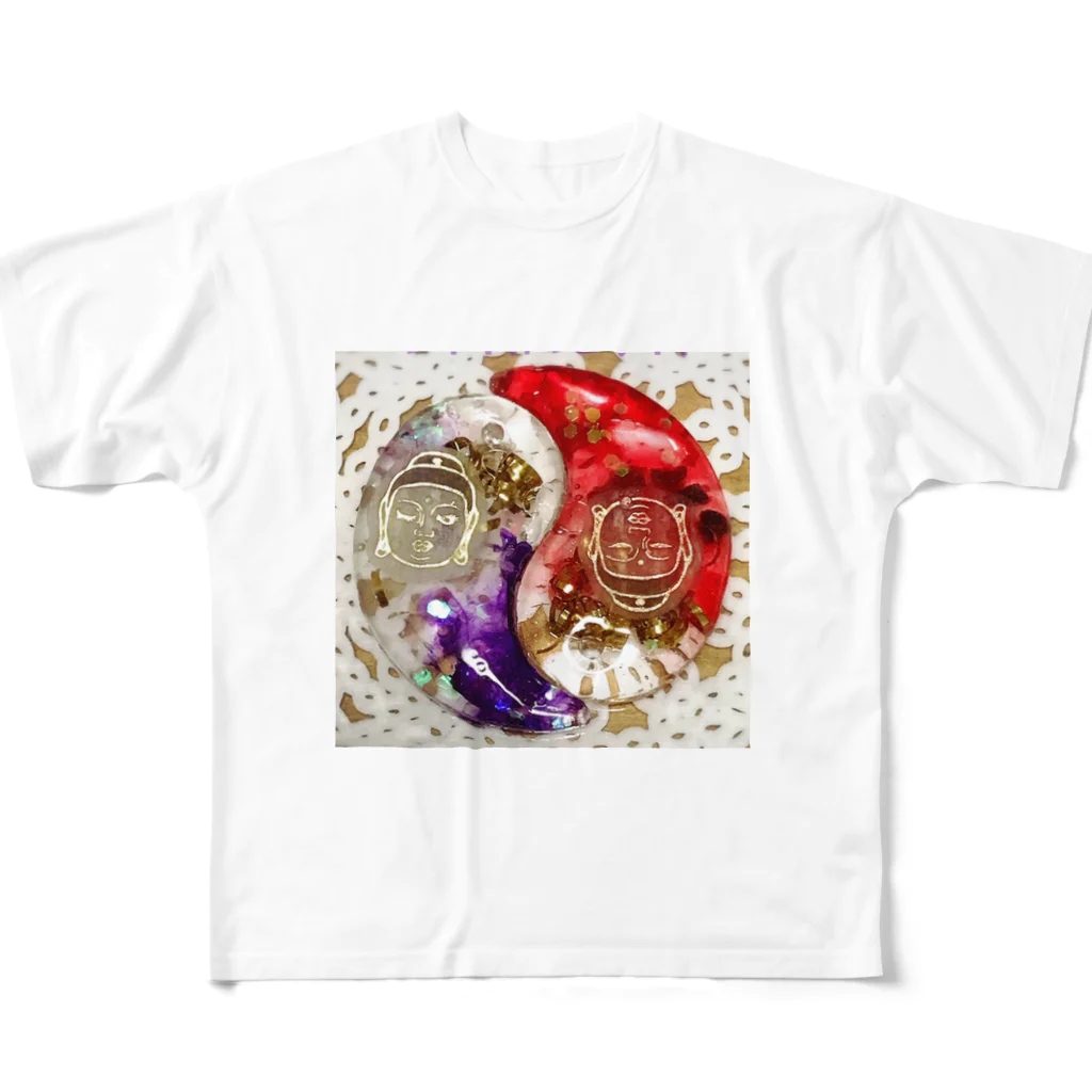 yummyの大仏オルゴナイト All-Over Print T-Shirt