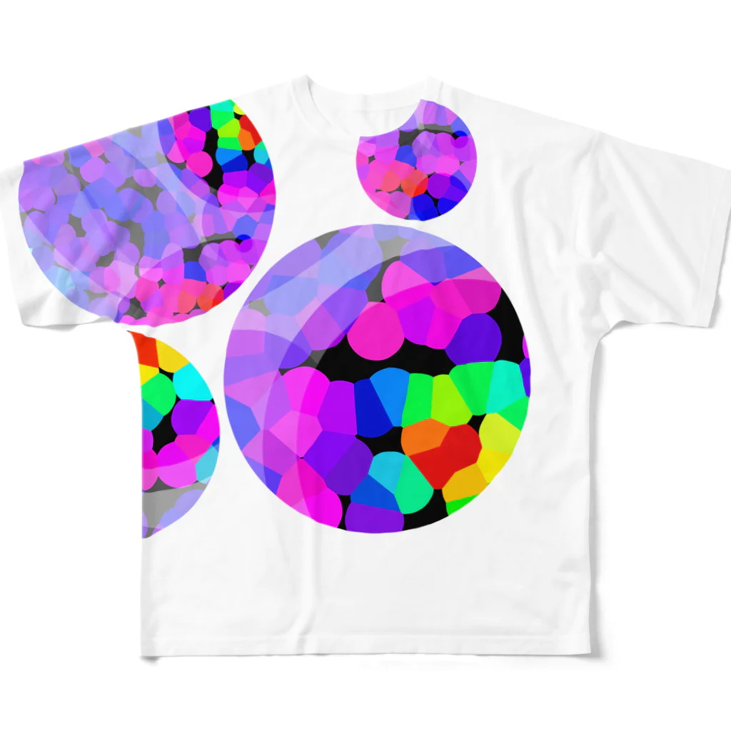 HaveーFun 嘉の粒々HF-１−２ All-Over Print T-Shirt