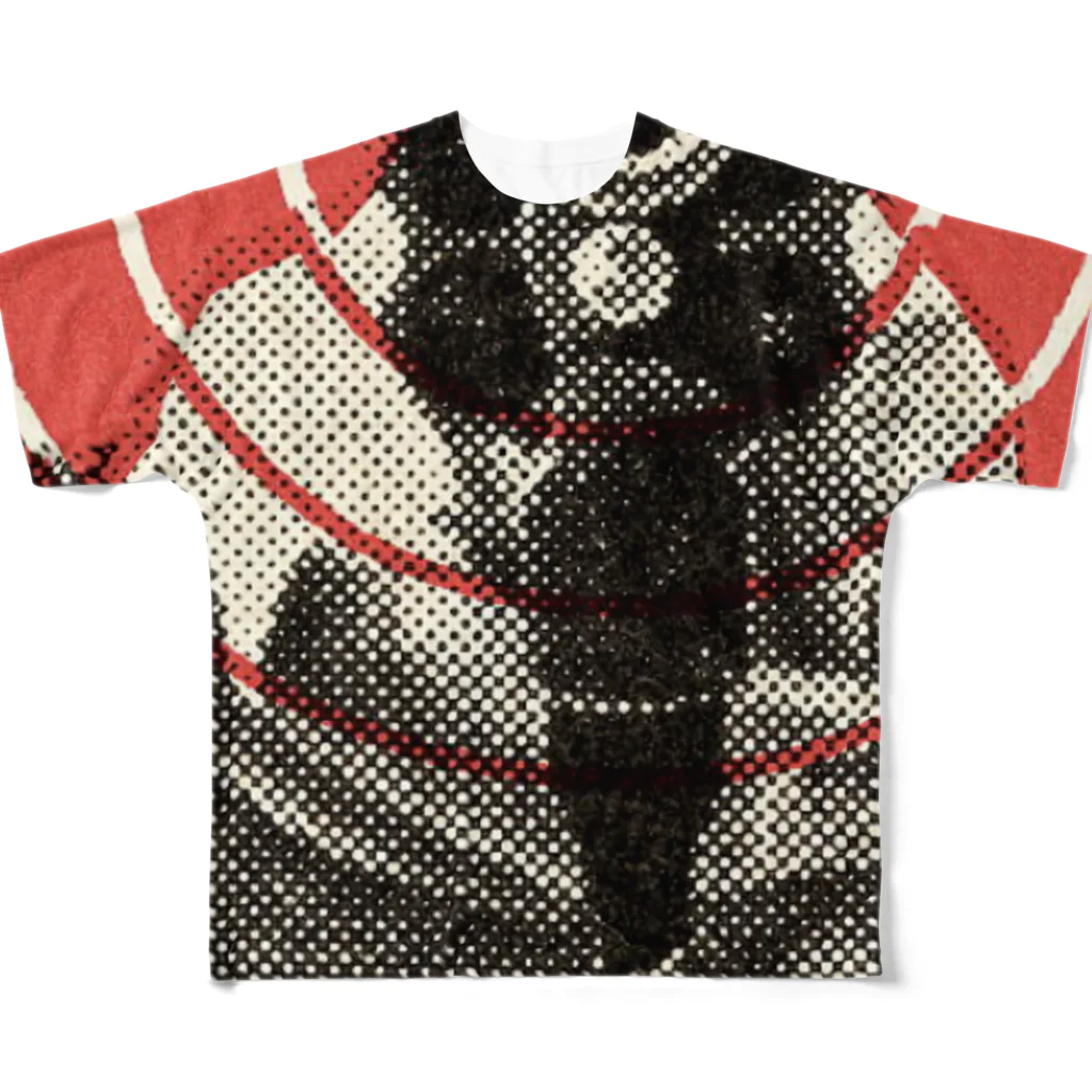 EBM clanの拳銃グッズ All-Over Print T-Shirt