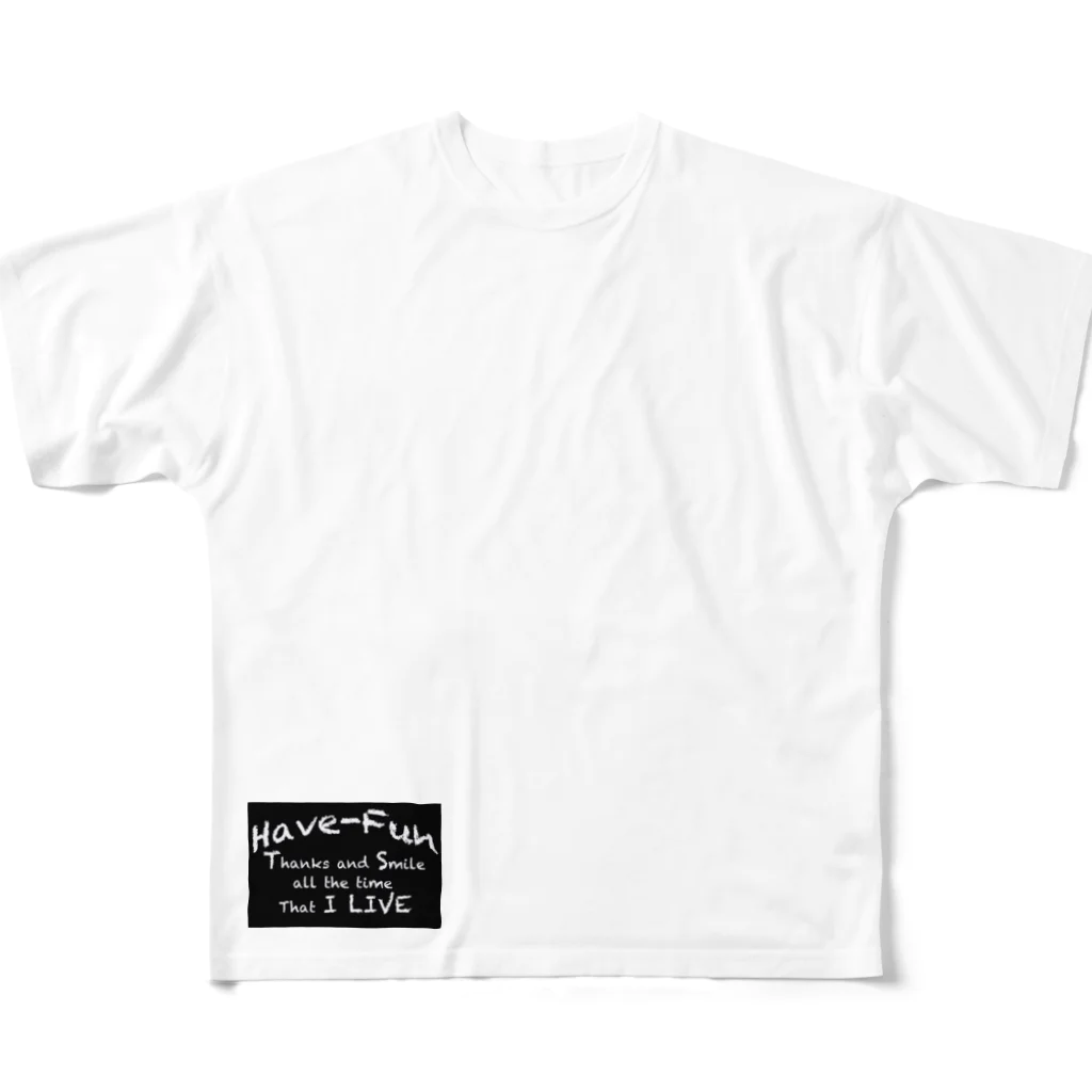 HaveーFun 嘉の点絵HF-17 All-Over Print T-Shirt