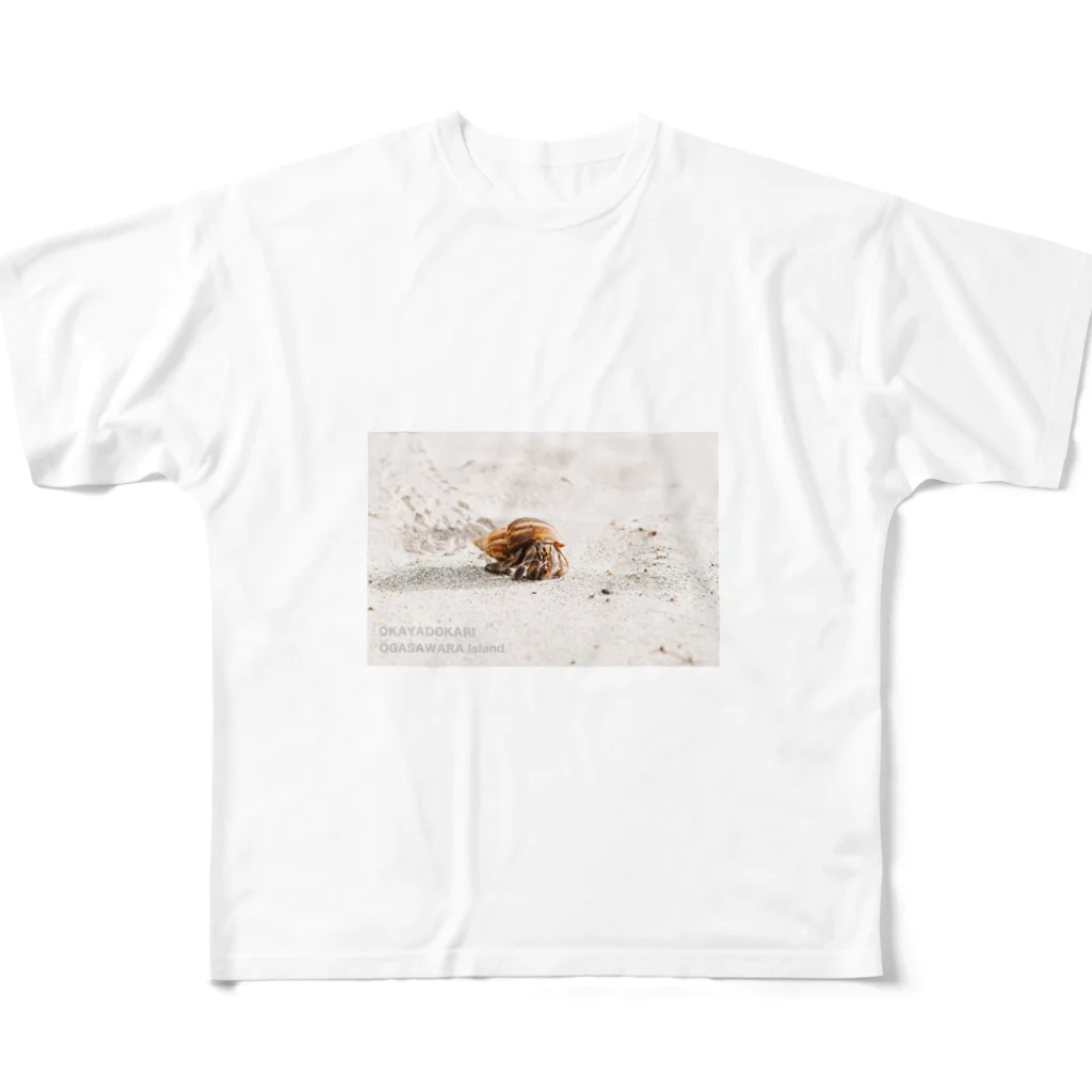 OGASWARA Islandのオカヤドカリ All-Over Print T-Shirt