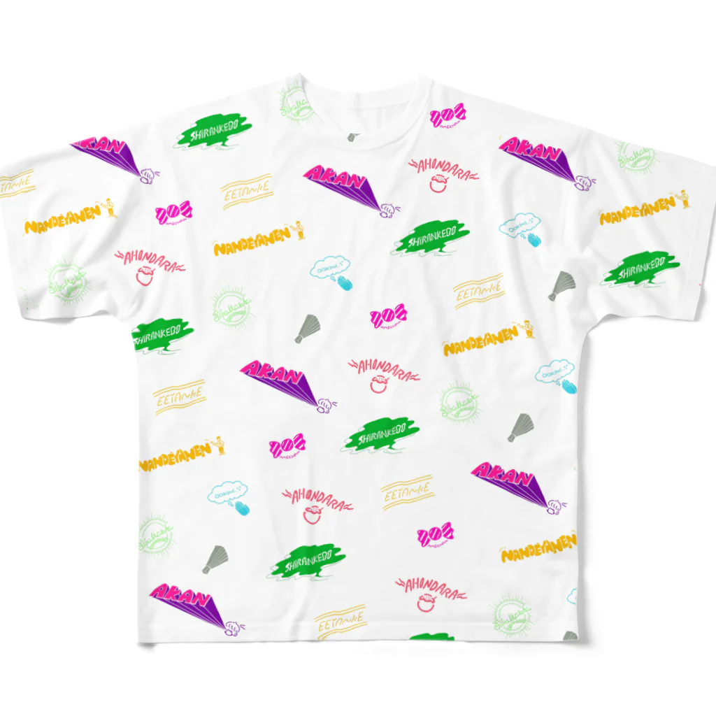 ᴍ ᴏ ɴ ᴏのKANSAIBEN  All-Over Print T-Shirt