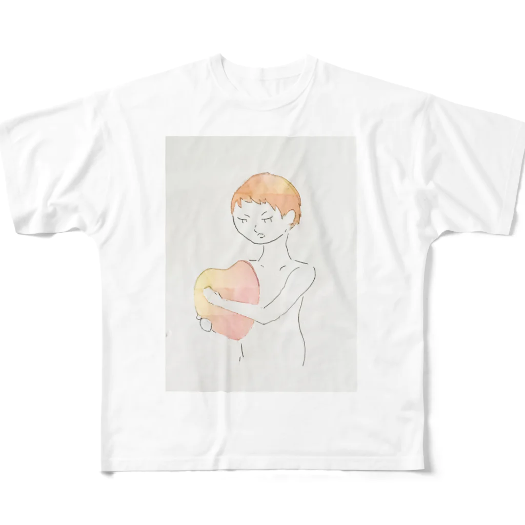 ☺︎のマステ絵たいせつなこと フルグラフィックTシャツ