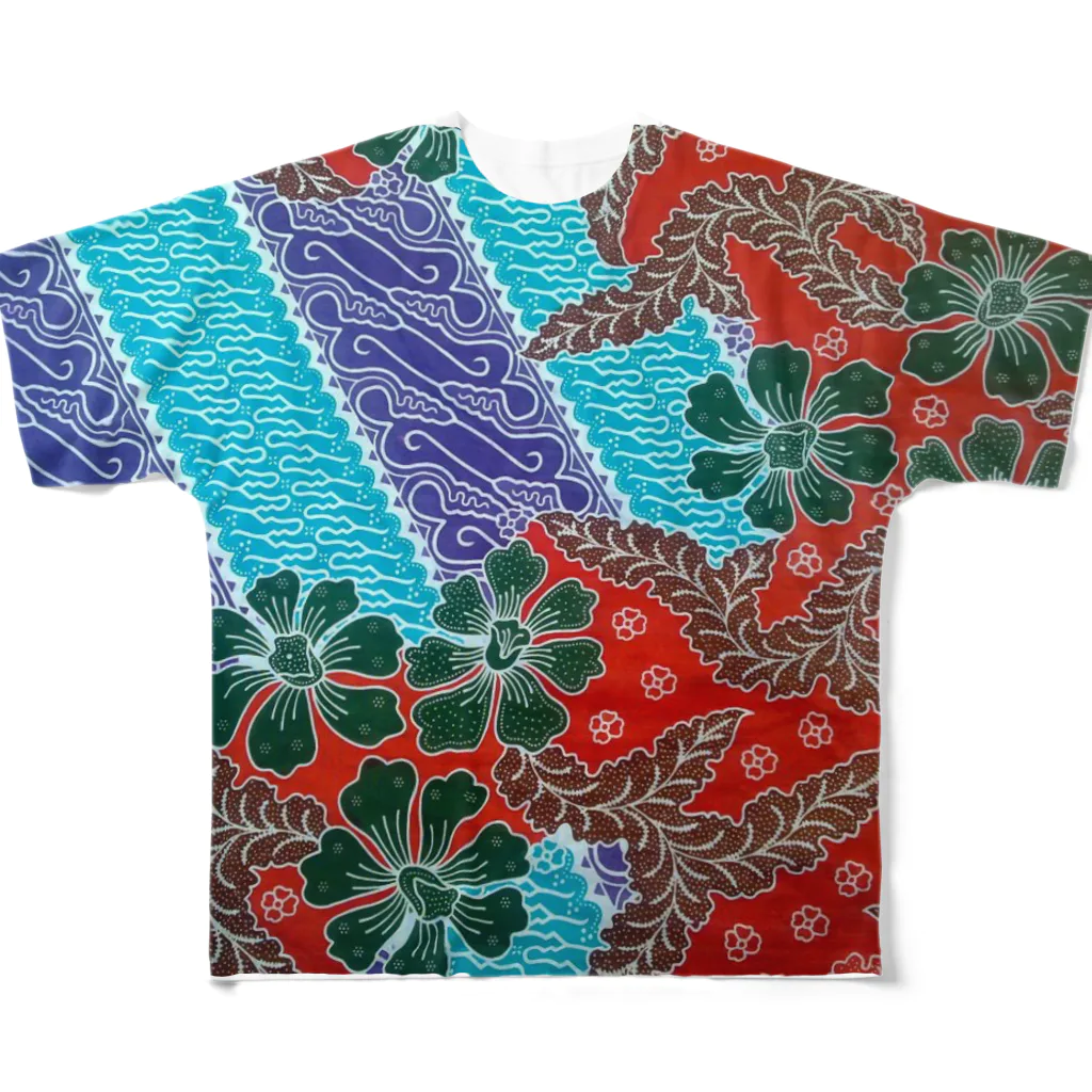 eicimのBaliholic-batik1 フルグラフィックTシャツ