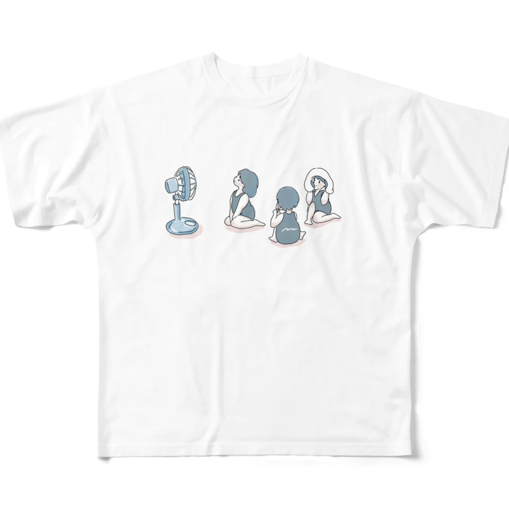 baby_blue_waterのあっちいね フルグラフィックTシャツ