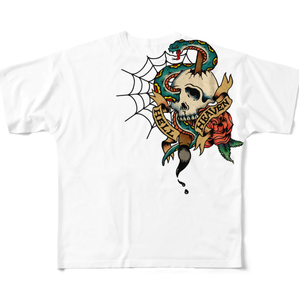 MackToons A.K.A カキ天のDrawing Hell All-Over Print T-Shirt