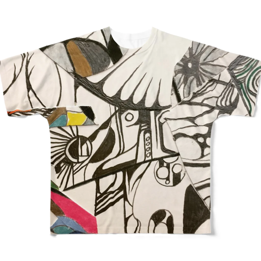 KENSHOUのヴィクトリーT-shirt All-Over Print T-Shirt