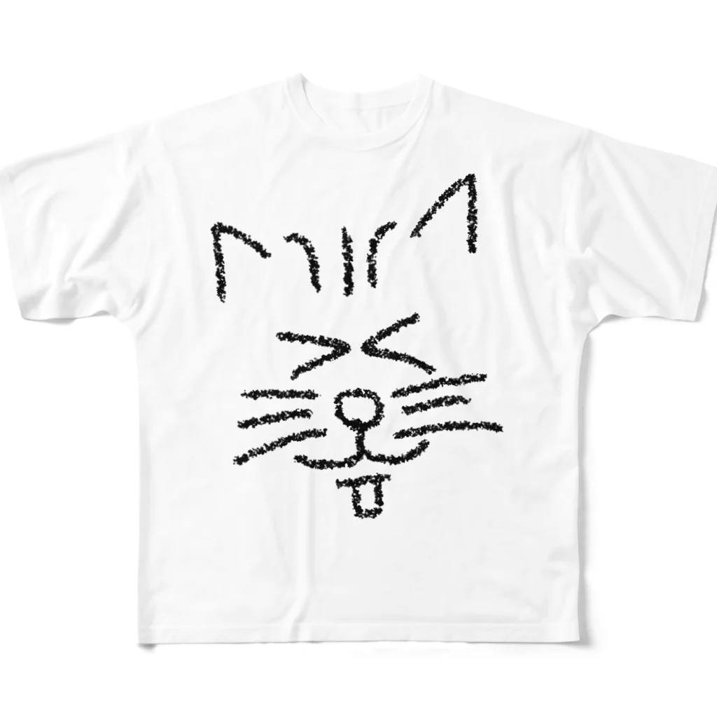 PaP➡︎Poco.a.PocoのI'm a cat All-Over Print T-Shirt