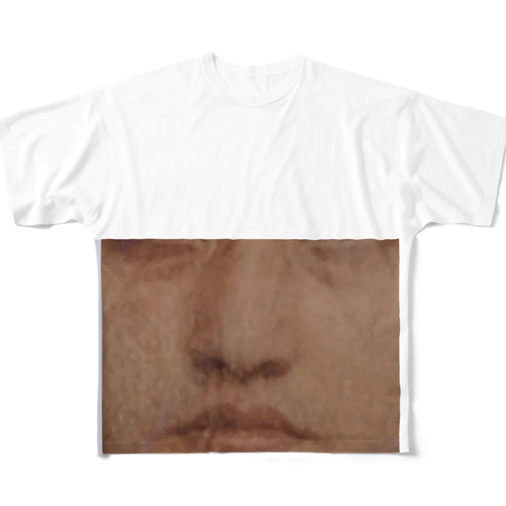 ヤレる奥田民度の奥田民度ザ・イリーガルフェイス All-Over Print T-Shirt