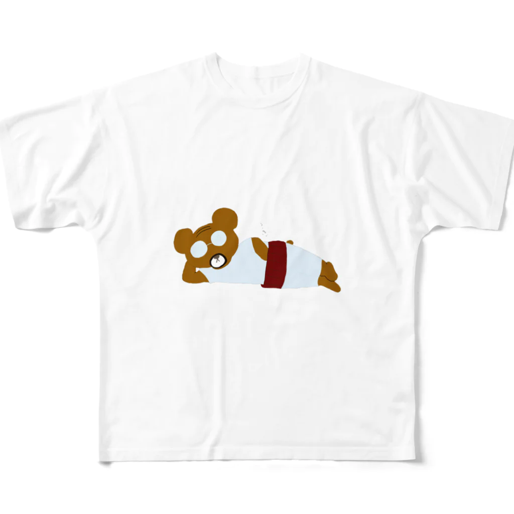 あーちゃんのおじクマ All-Over Print T-Shirt