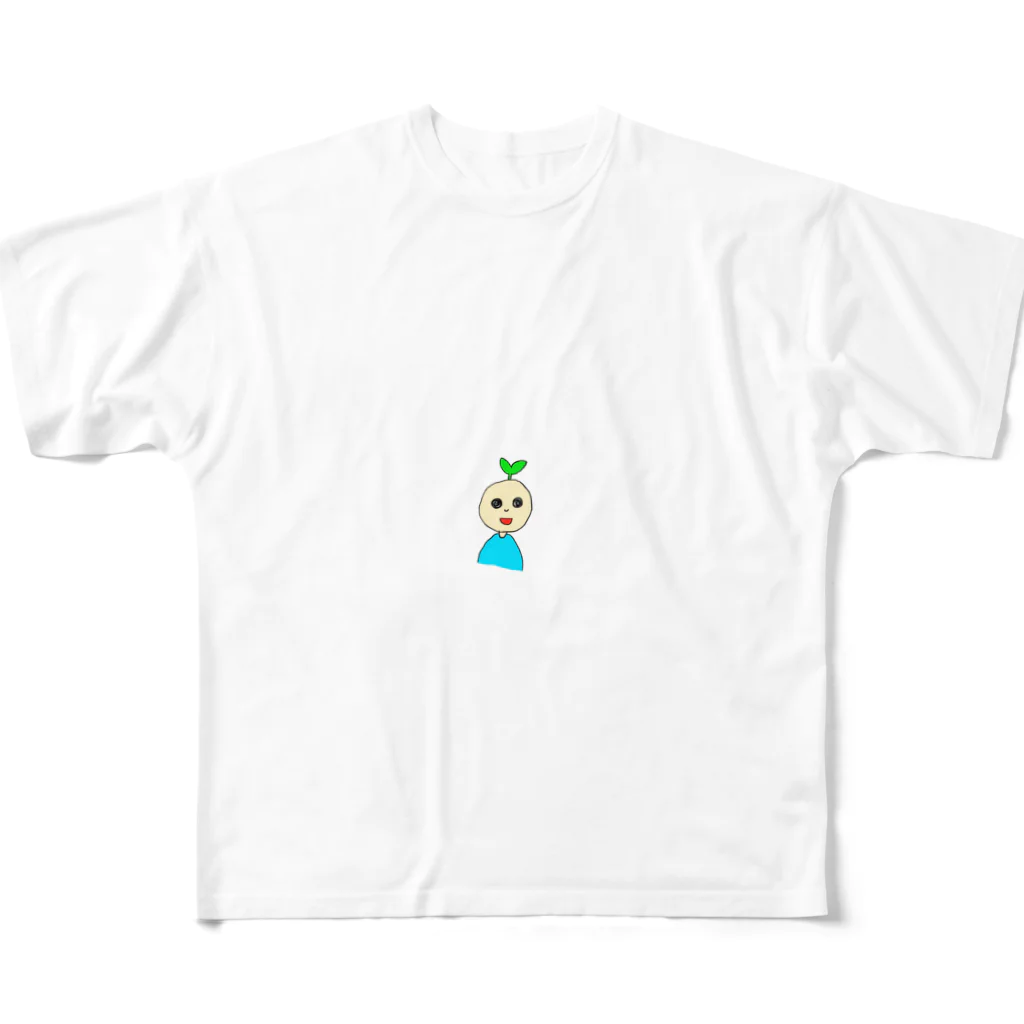 もげまるのもげまるくん フルグラフィックTシャツ