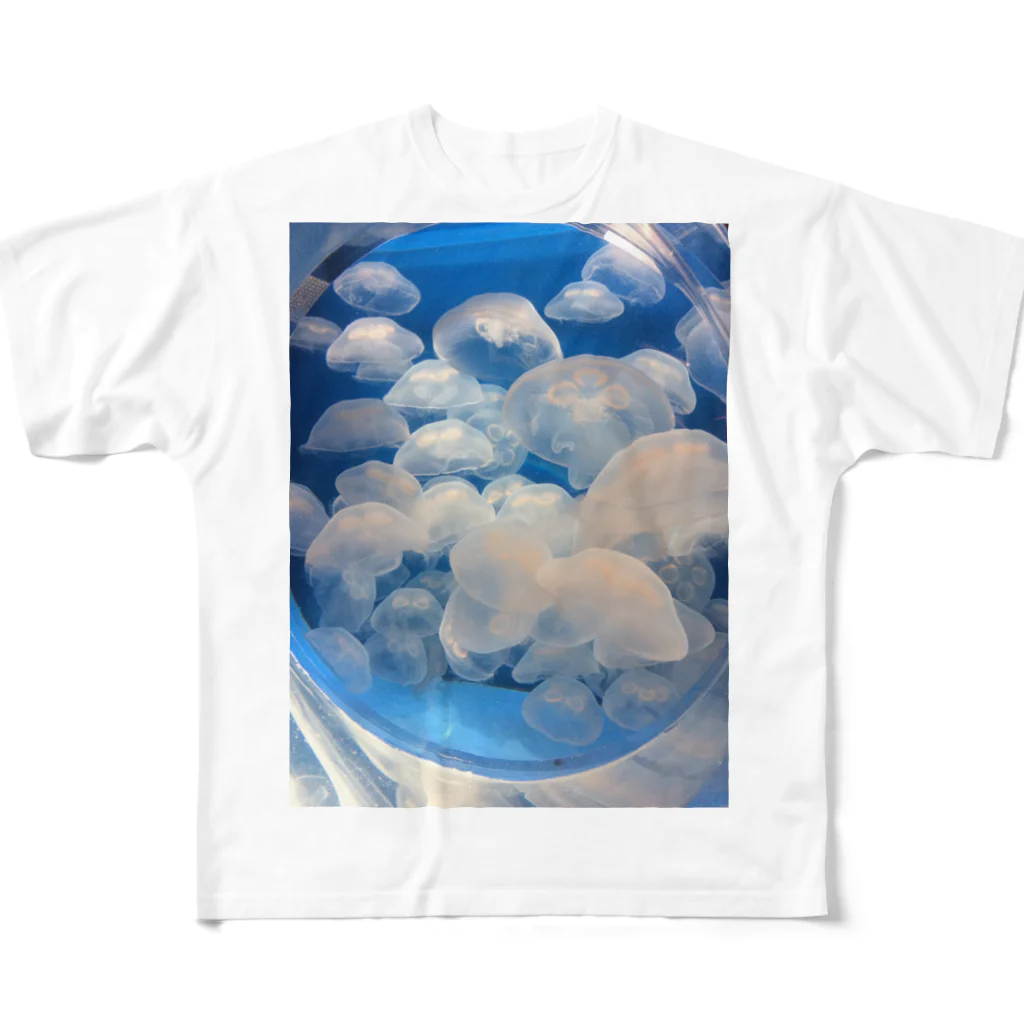 Boppy Bopのくらげアクアリウム All-Over Print T-Shirt