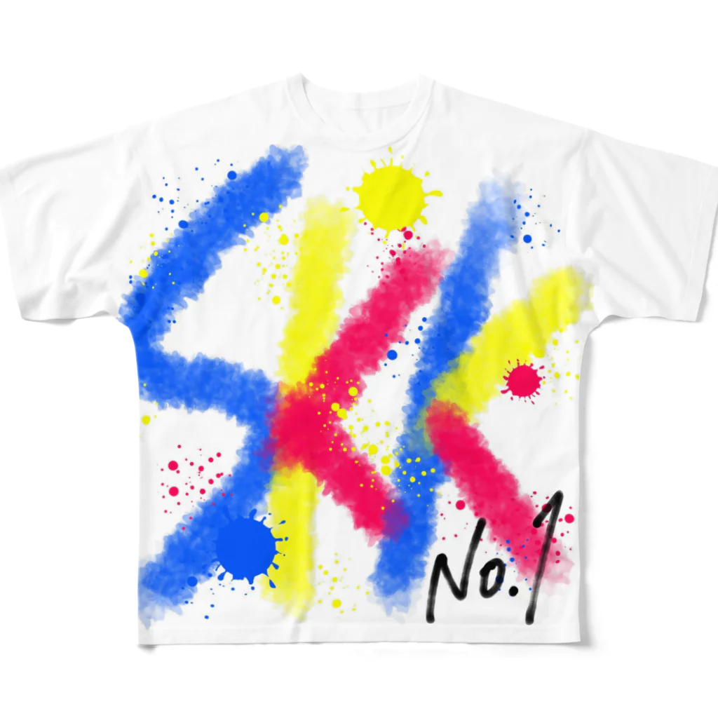 さはらのSKK1年:祭 All-Over Print T-Shirt