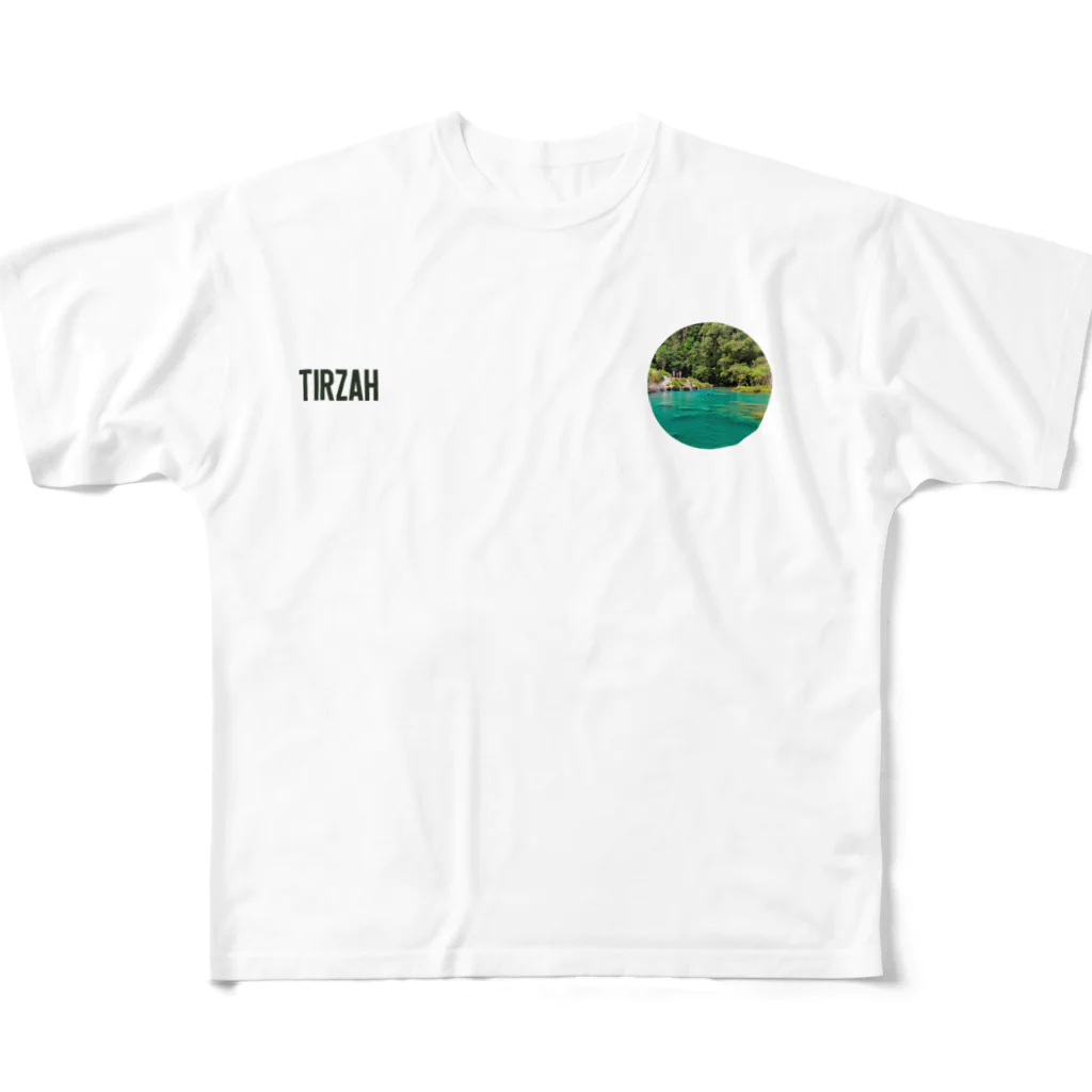 TIRZAHのSEMUC CHAMPEY フルグラフィックTシャツ