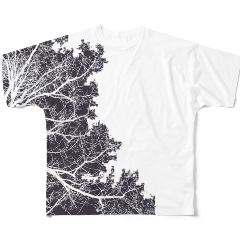 nothingaの小枝シリーズ All-Over Print T-Shirt