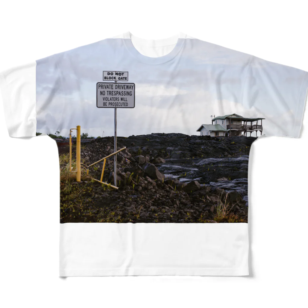 kozyのハワイ島溶岩 All-Over Print T-Shirt