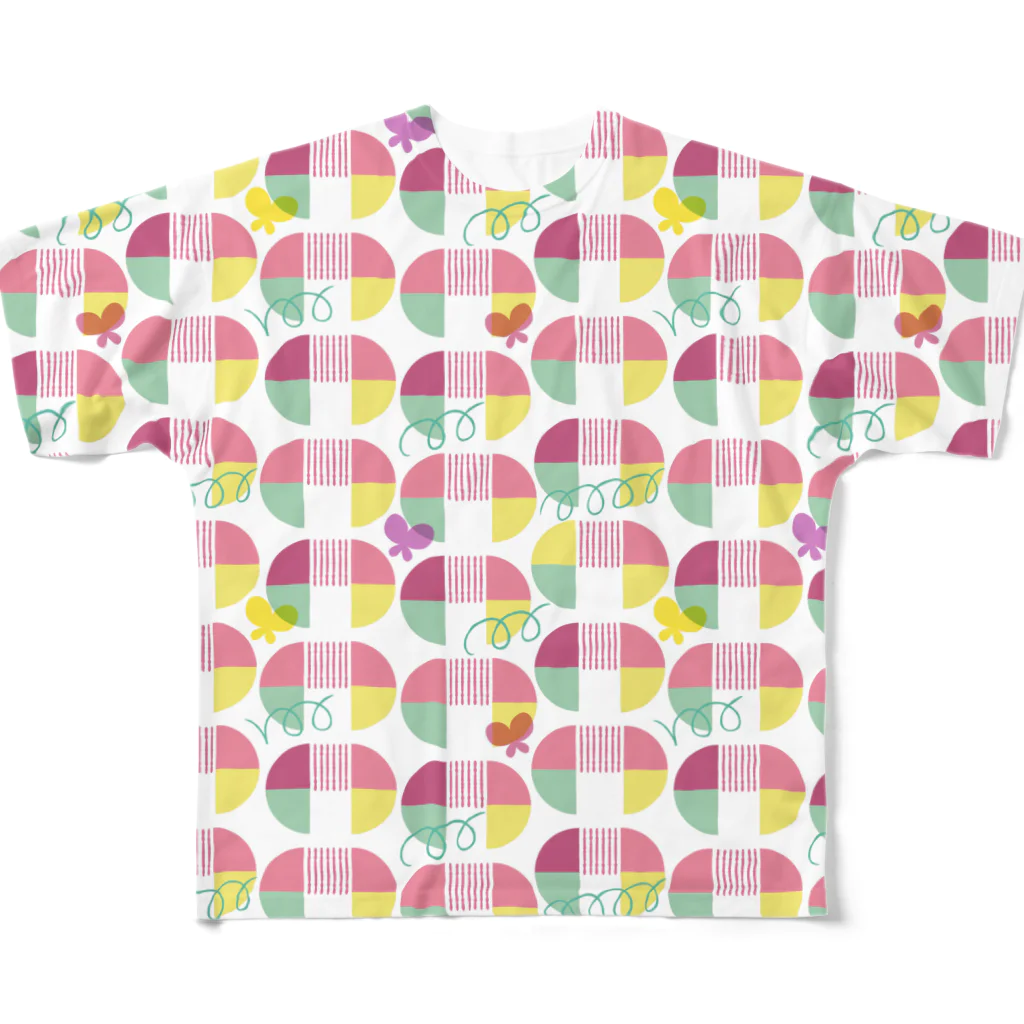 増渕芽久美shopのおひるね All-Over Print T-Shirt