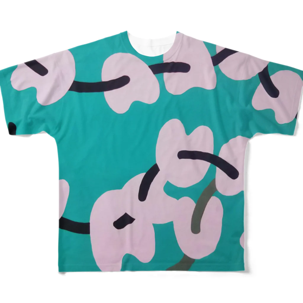 YOYOKOのさくらのシャツ All-Over Print T-Shirt