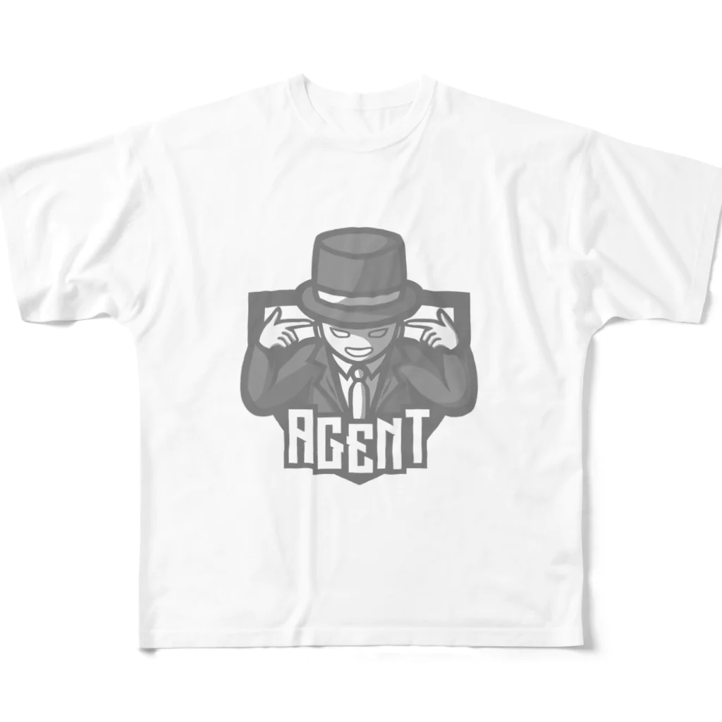 _B4L_のAgent T-shirt フルグラフィックTシャツ