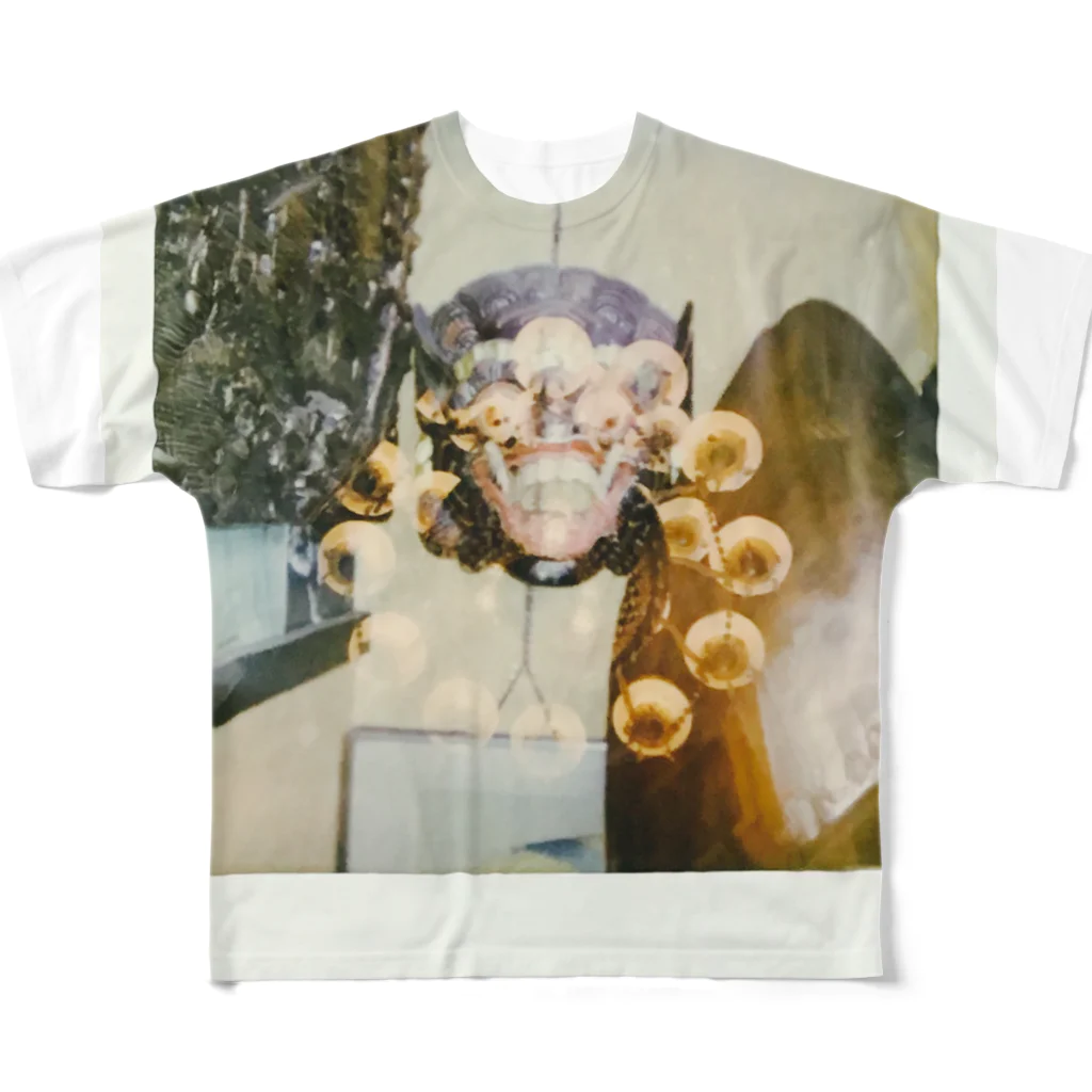 BOMB！！！　made by etの異国の仮面　多重露光シャンデリア All-Over Print T-Shirt