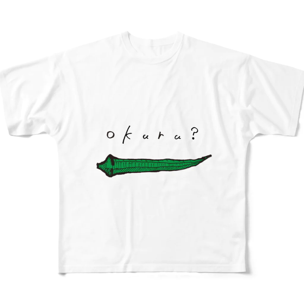 okuruの okuru? All-Over Print T-Shirt