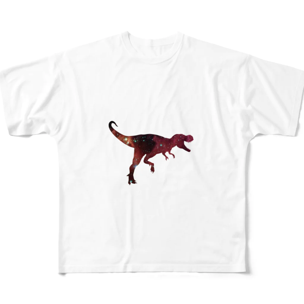 FroschのSpace T-REX All-Over Print T-Shirt