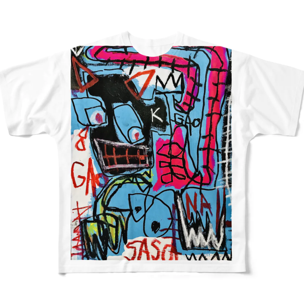 Tomoya Satoのhound dog All-Over Print T-Shirt