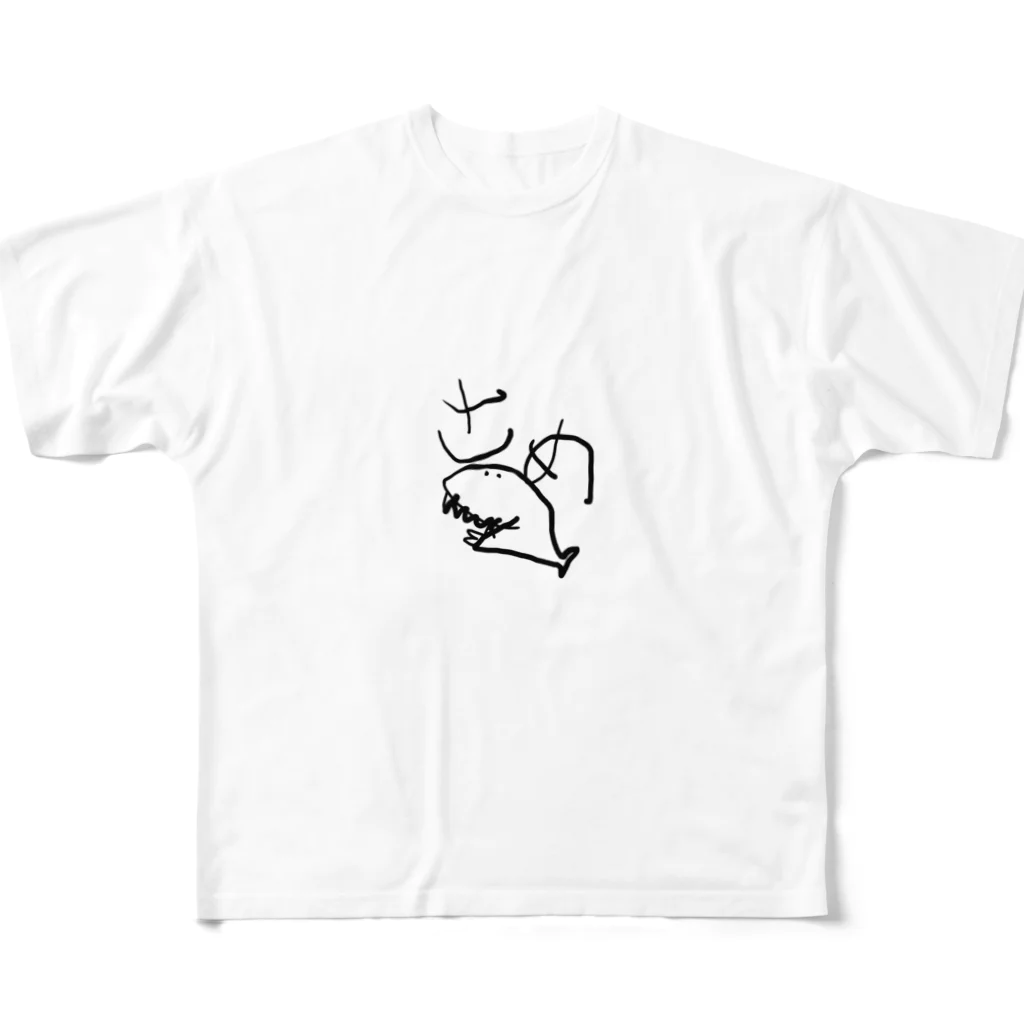 だんごむしのSAMEさめ鮫サメ All-Over Print T-Shirt