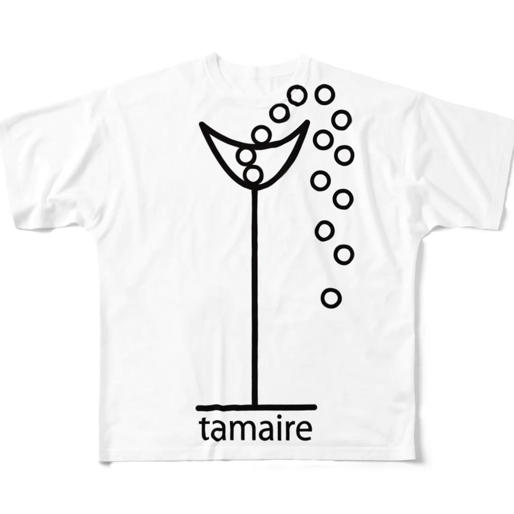 near_childのtamaire ※Aパターン(カラー1) フルグラフィックTシャツ