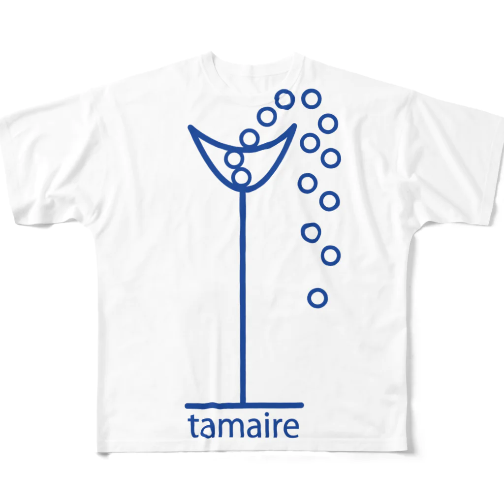 near_childのtamaire ※Aパターン(カラー2) フルグラフィックTシャツ