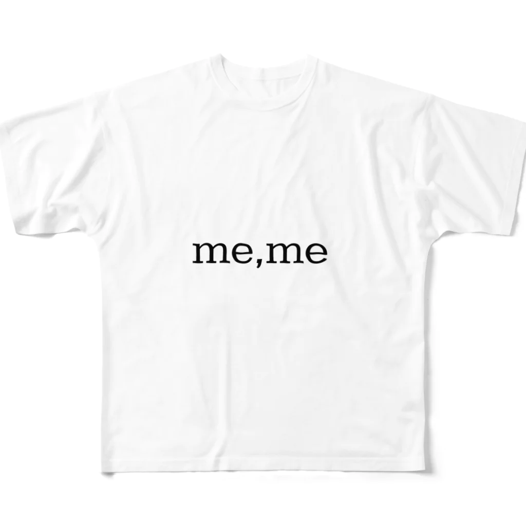 chama.comのMe フルグラフィックTシャツ