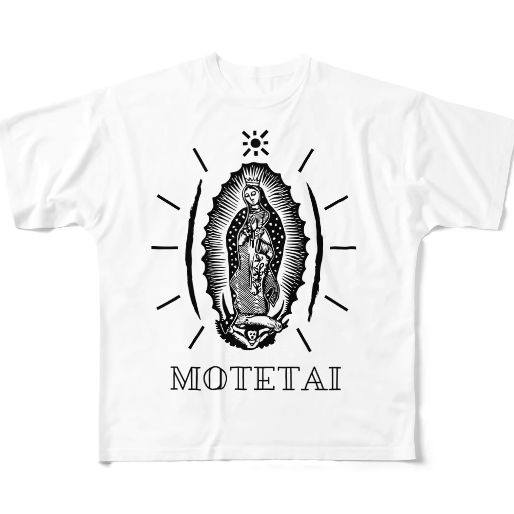 MOTECHRIのMOTETAI＋ All-Over Print T-Shirt