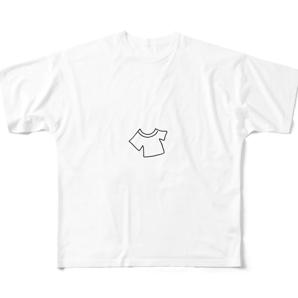 rexのTシャツにTシャツ フルグラフィックTシャツ