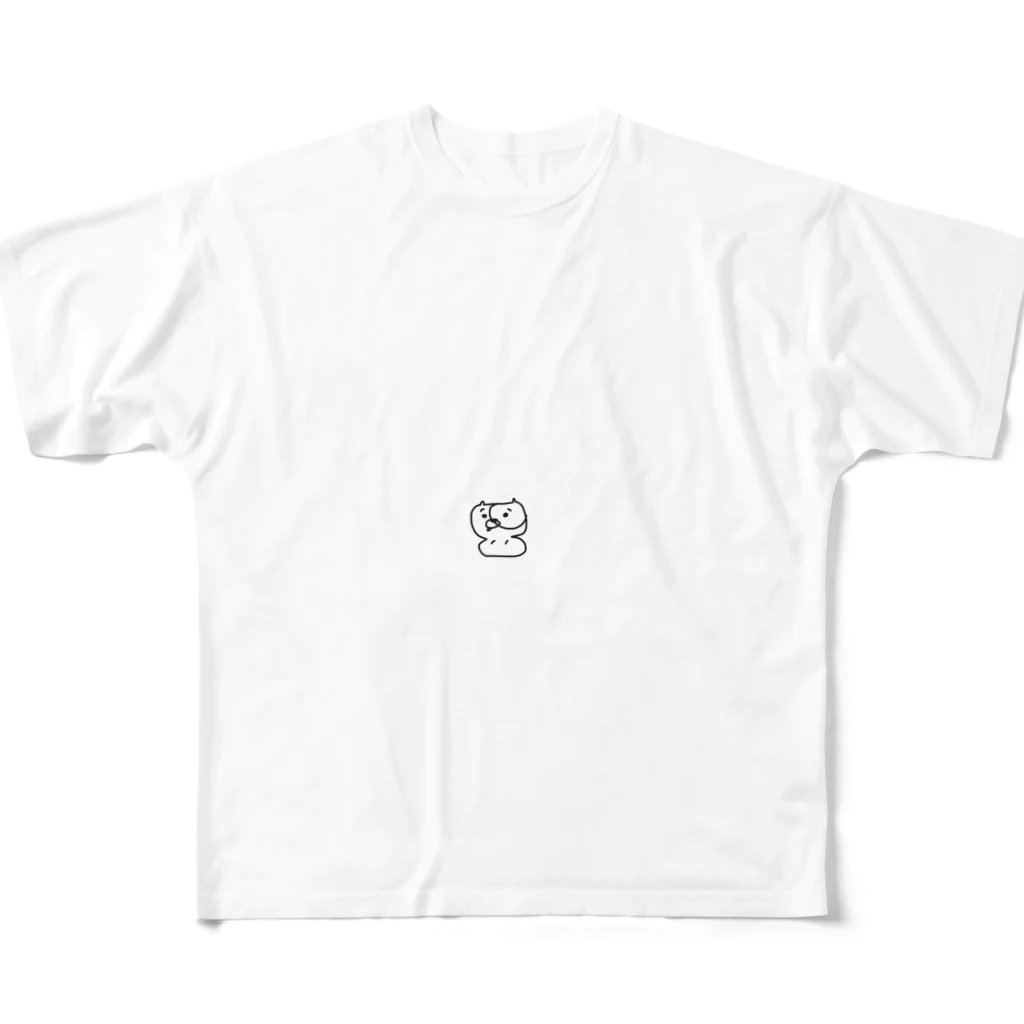 ni_co_sのハサ生 フルグラフィックTシャツ