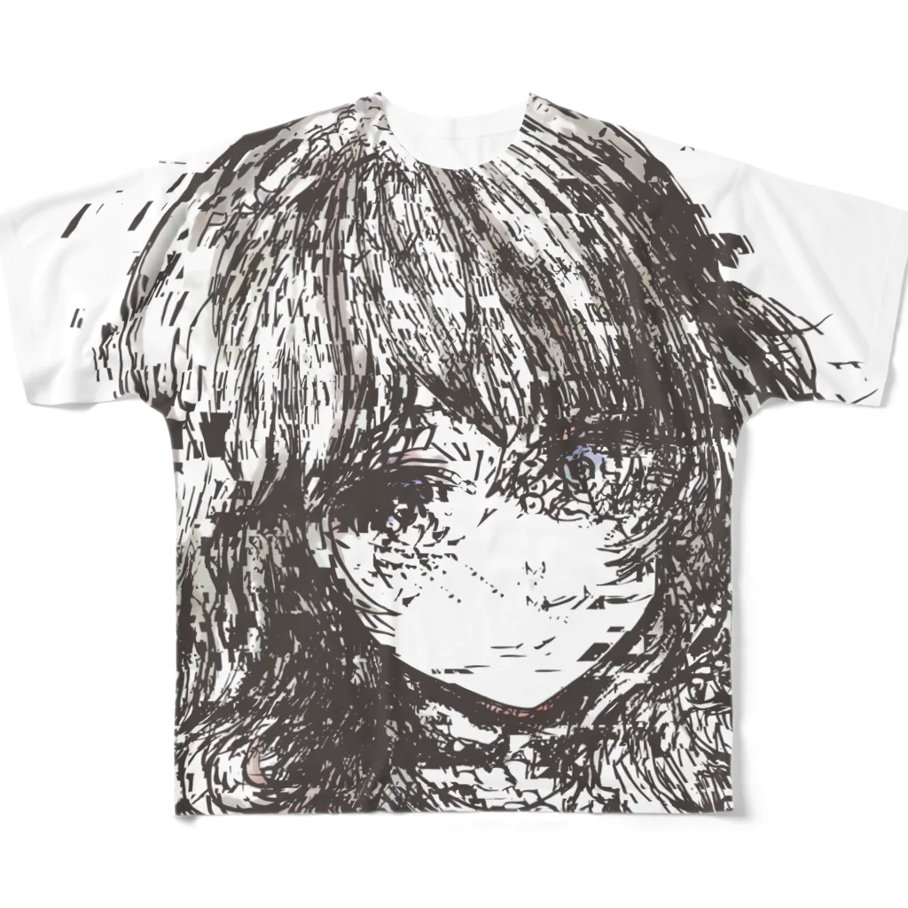 kkshowの終わりの混濁 All-Over Print T-Shirt