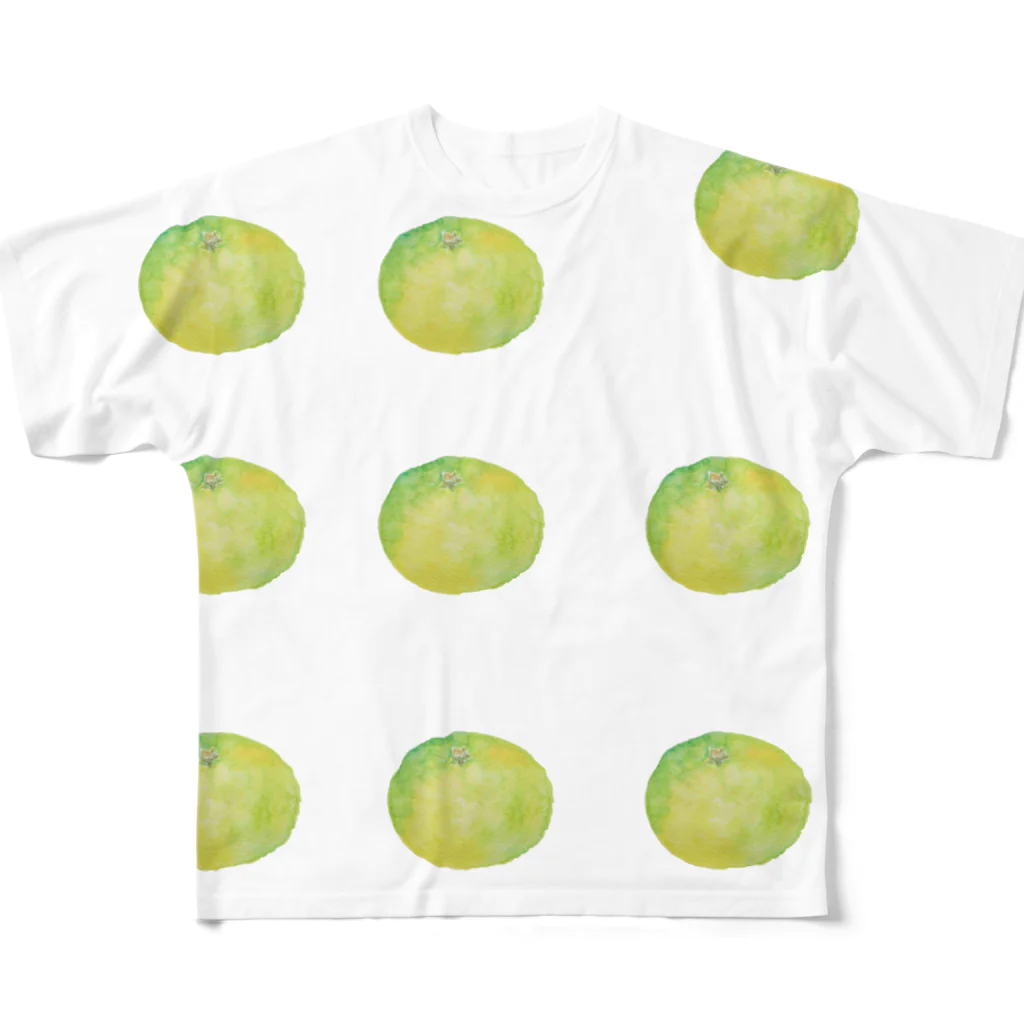 みかんスキーの早生９ All-Over Print T-Shirt