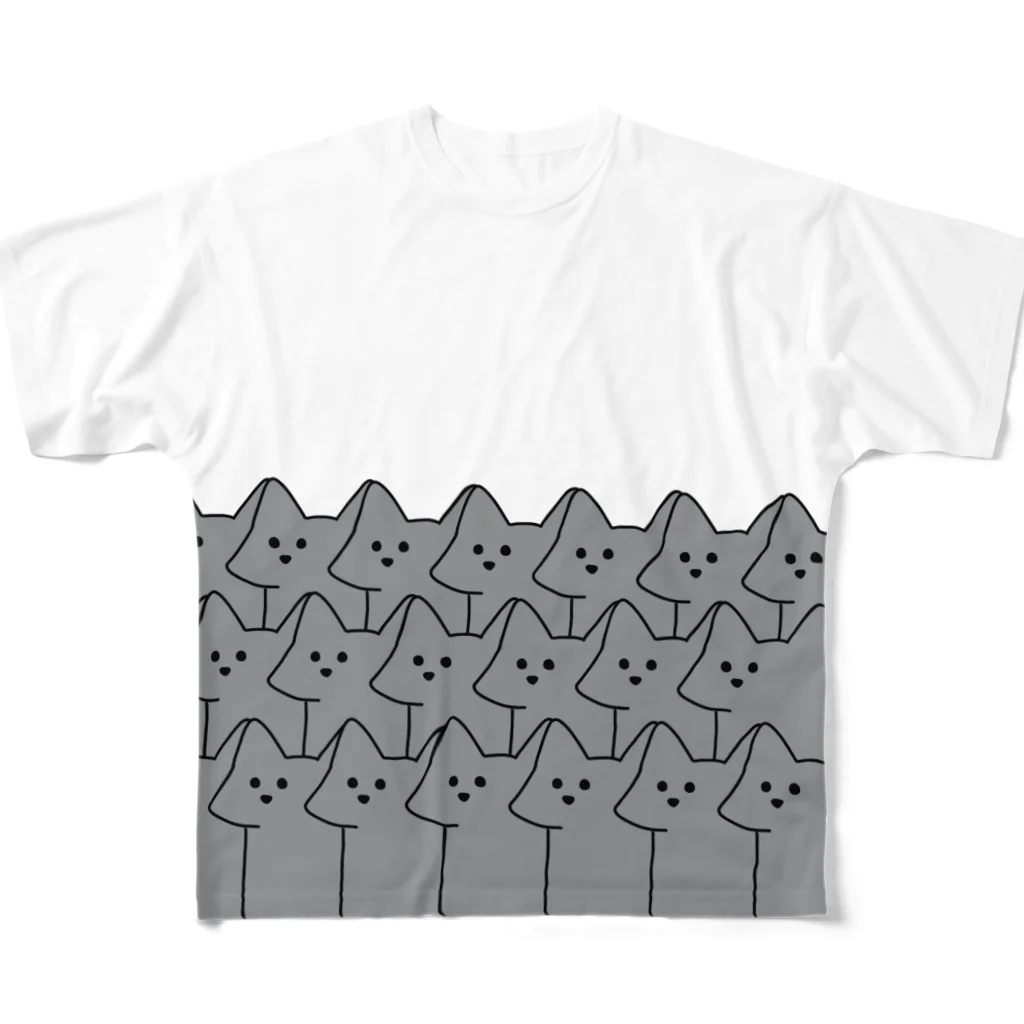 ソライヌの荷物置き場のたいりょうの　イヌ All-Over Print T-Shirt