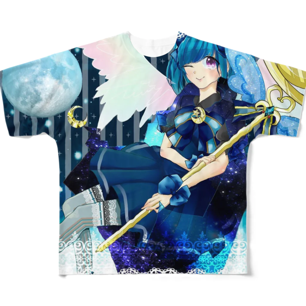 それでも僕らは大嫌いな世界に夢を見ている。の魔法少女 フルグラフィックTシャツ