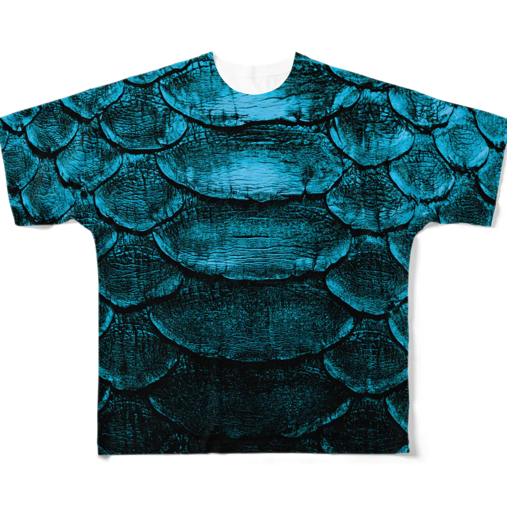  1st Shunzo's boutique の水竜の逆鱗 All-Over Print T-Shirt