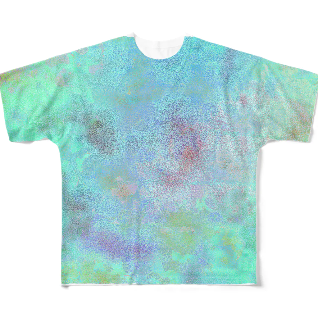 水草の夢想的空想 All-Over Print T-Shirt