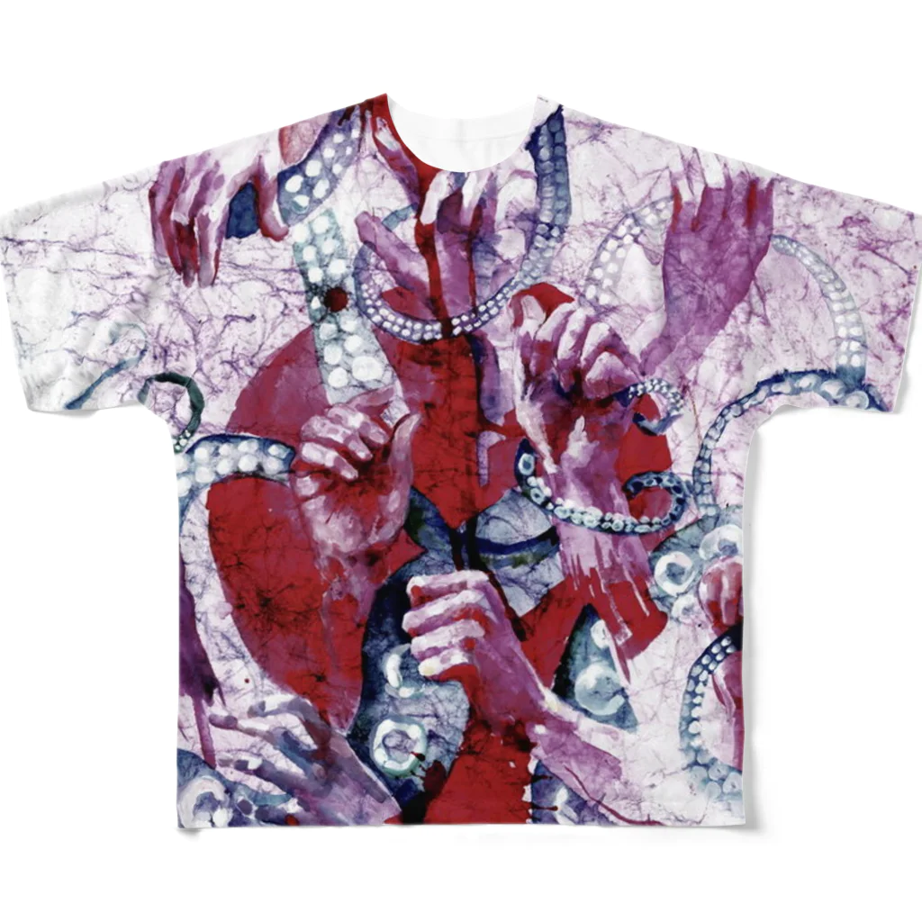 BLACK-UROBOROSの異なる感性 All-Over Print T-Shirt