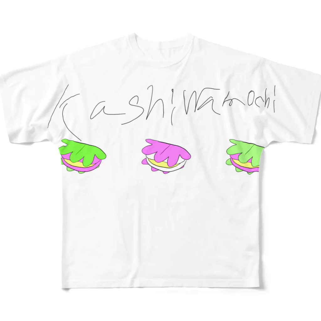 KEITAの柏餅 All-Over Print T-Shirt